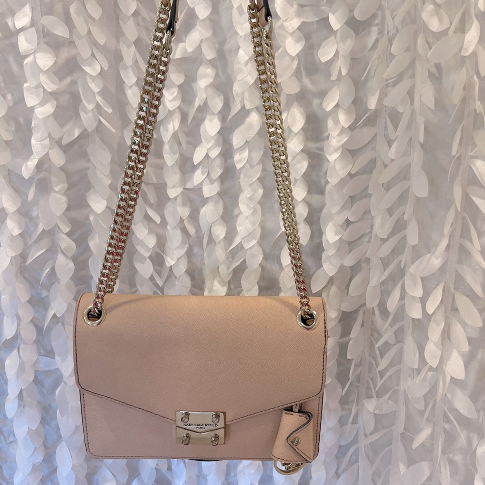 Karl Lagerfeld Classic Blush Bag